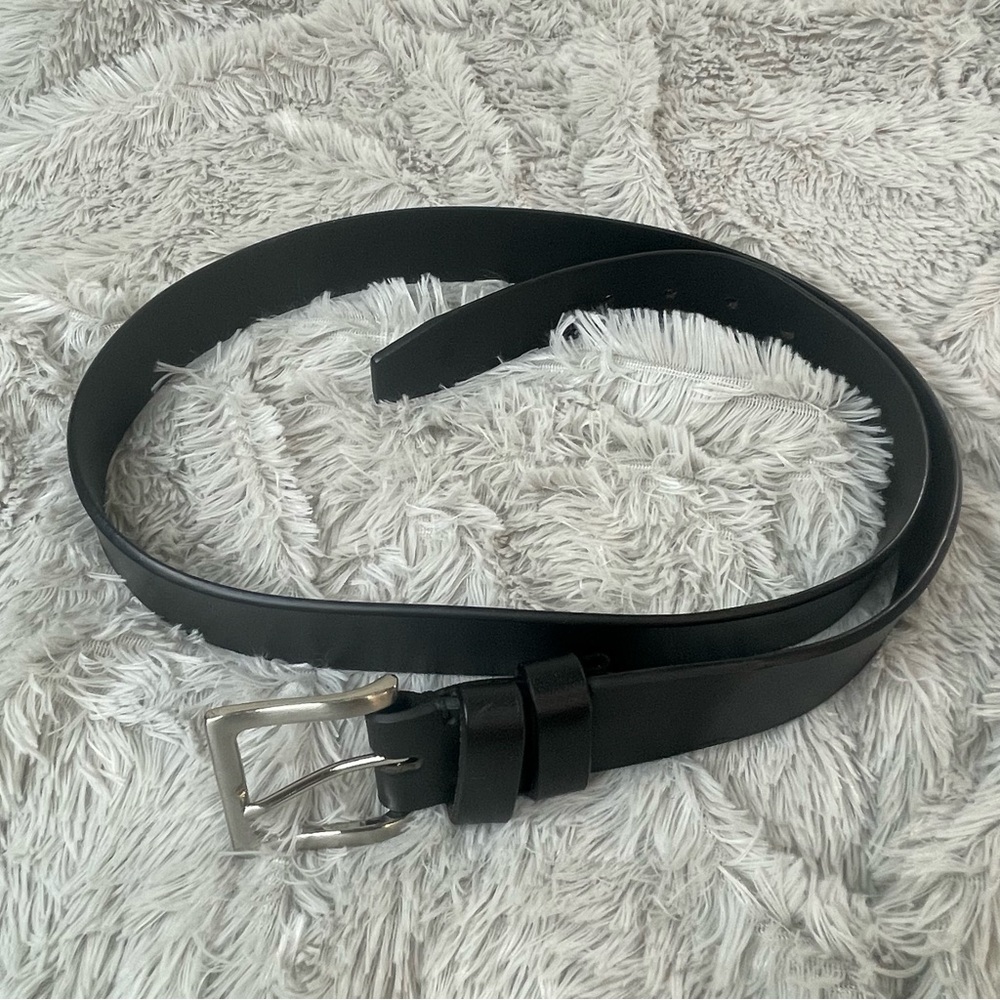 ⭐️Men's Black Leather Belt